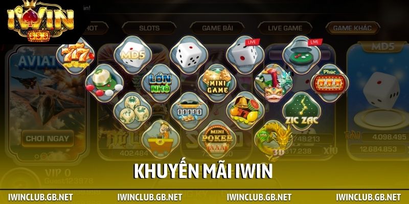 Khuyến mãi iWin
